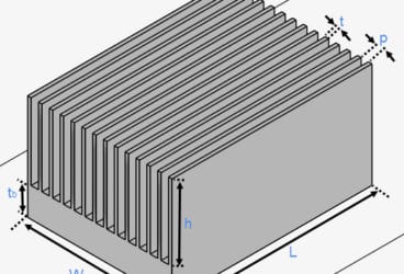 heat sink cad simscale