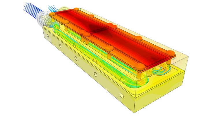 simulation results of led thermal analysis