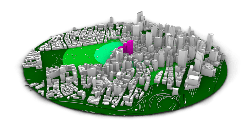 boston city data imported into simscale pwc simulation from bostonplans.org