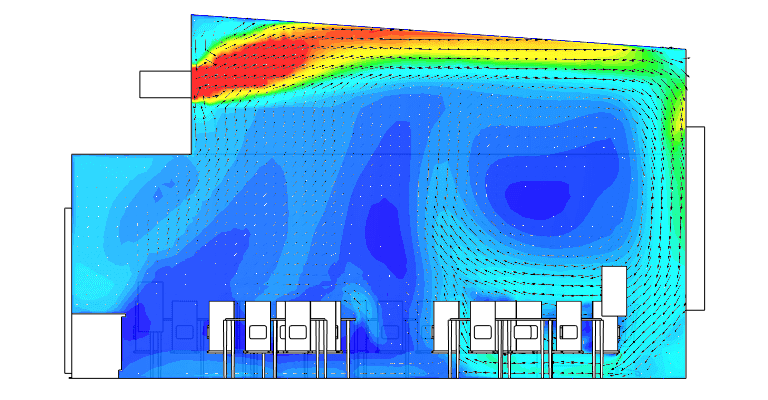 case 2 design in alignment with passivhaus standard with cloud-based cfd from simscale 
