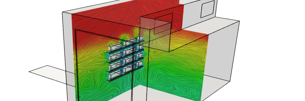 cfd airflow in freezing and thawing room