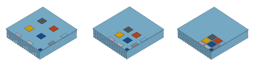 geometry variations validation case thermal high power led packaging