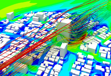 wind analysis for pedestrian comfort