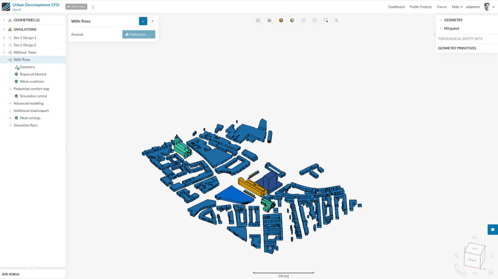 simscale workbench supporting thornton thomasetti pwc project through cloud-based cfd analysis 