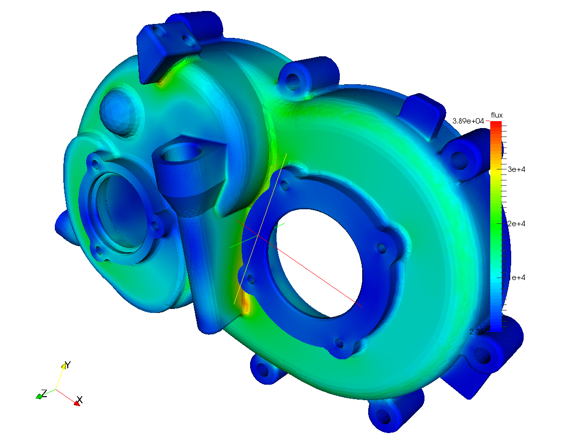 Thermal Resistence of an Aluminium Case Simulation image