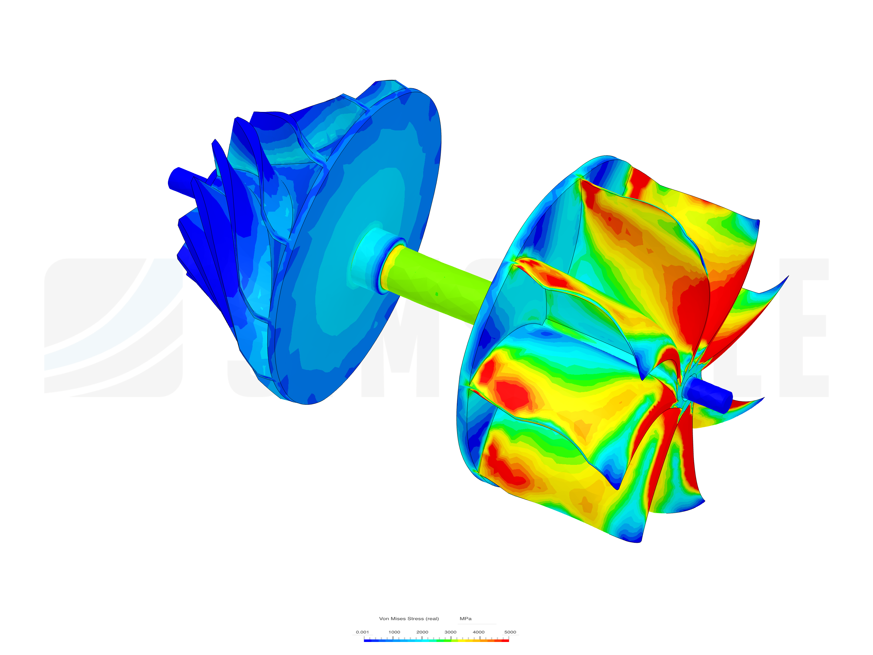 Turbocharger Multiphysics image