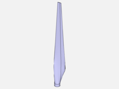 RDM 2A - pale éolienne - analyse modale image